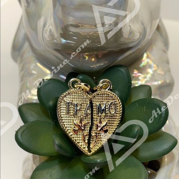 Multicolored Heart Te Amo pendant - Picture 5 of 5